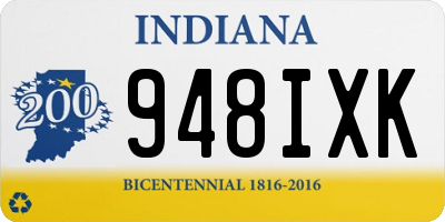 IN license plate 948IXK