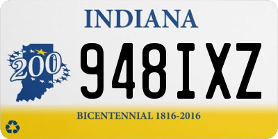 IN license plate 948IXZ