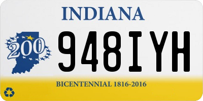 IN license plate 948IYH