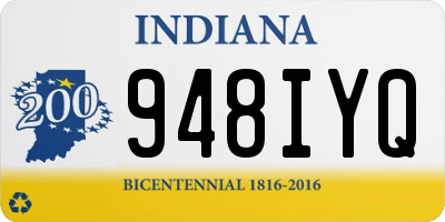 IN license plate 948IYQ