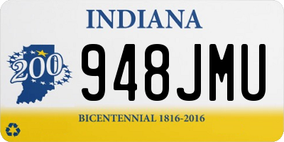 IN license plate 948JMU