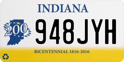 IN license plate 948JYH