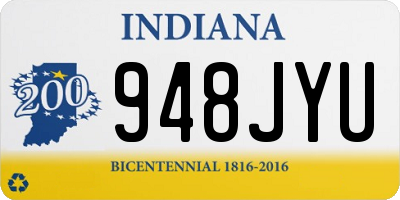 IN license plate 948JYU