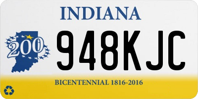 IN license plate 948KJC