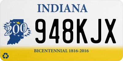 IN license plate 948KJX