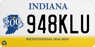 IN license plate 948KLU