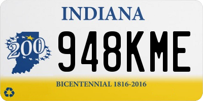 IN license plate 948KME