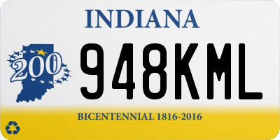 IN license plate 948KML