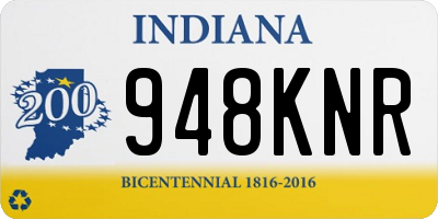 IN license plate 948KNR