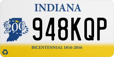 IN license plate 948KQP