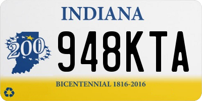 IN license plate 948KTA