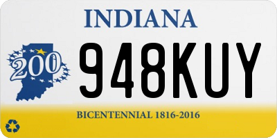 IN license plate 948KUY