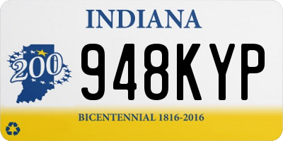 IN license plate 948KYP
