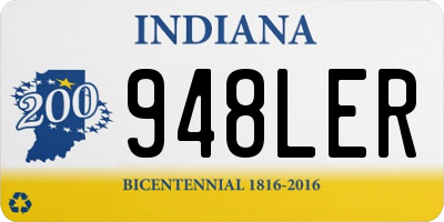 IN license plate 948LER