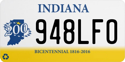 IN license plate 948LFO