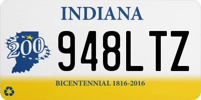 IN license plate 948LTZ