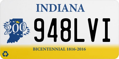 IN license plate 948LVI