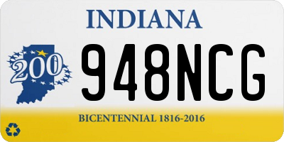 IN license plate 948NCG