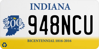 IN license plate 948NCU