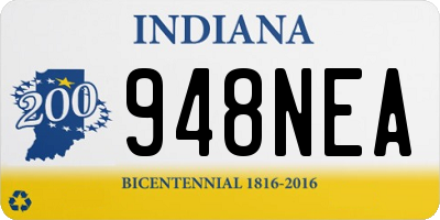 IN license plate 948NEA