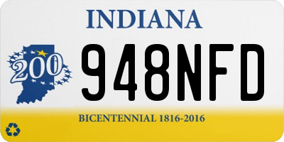 IN license plate 948NFD