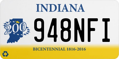 IN license plate 948NFI