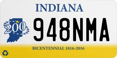 IN license plate 948NMA