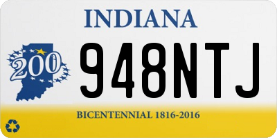 IN license plate 948NTJ