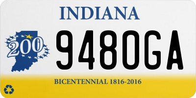 IN license plate 948OGA