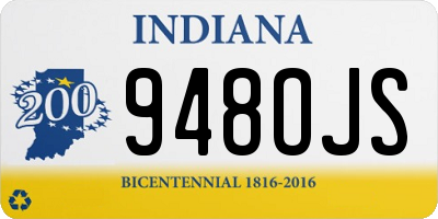 IN license plate 948OJS