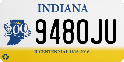 IN license plate 948OJU