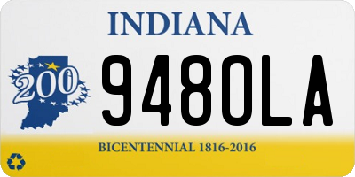 IN license plate 948OLA