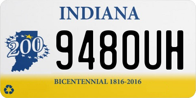 IN license plate 948OUH