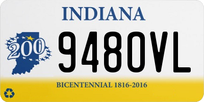 IN license plate 948OVL