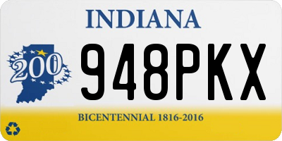 IN license plate 948PKX