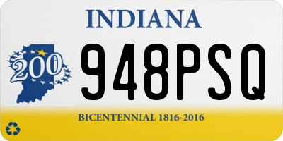 IN license plate 948PSQ