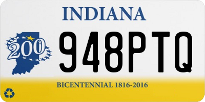 IN license plate 948PTQ