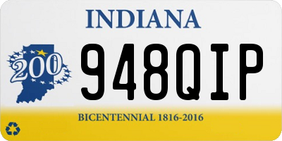 IN license plate 948QIP