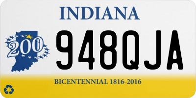 IN license plate 948QJA