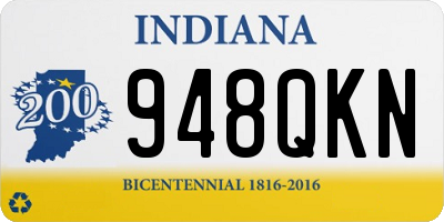 IN license plate 948QKN