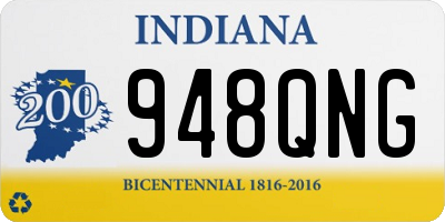 IN license plate 948QNG