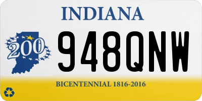 IN license plate 948QNW