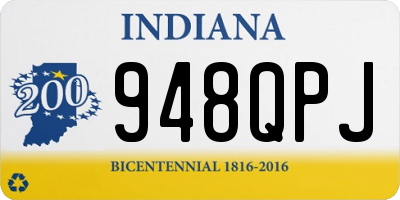 IN license plate 948QPJ