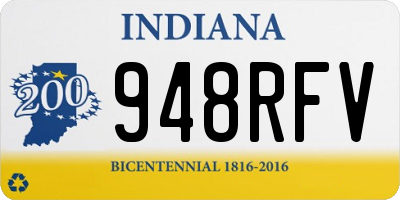 IN license plate 948RFV