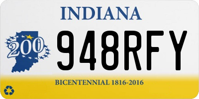 IN license plate 948RFY