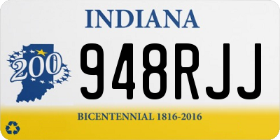 IN license plate 948RJJ