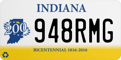 IN license plate 948RMG