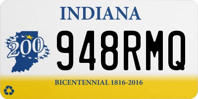 IN license plate 948RMQ