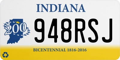 IN license plate 948RSJ