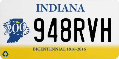 IN license plate 948RVH